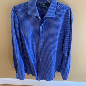 Men-Polo Button Up 17 1/2 XL